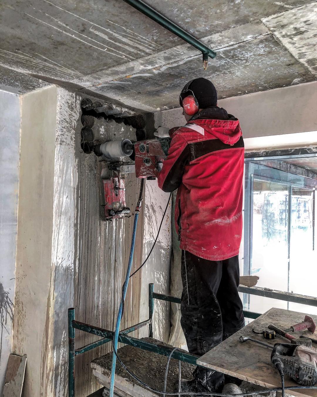 Работа на объекте